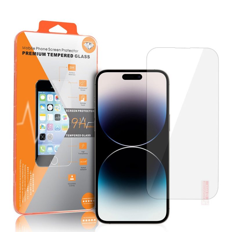 Folie de Protectie pentru Apple iPhone 15 Plus / iPhone 15 Pro Max, Sticla Securizata, Transparent